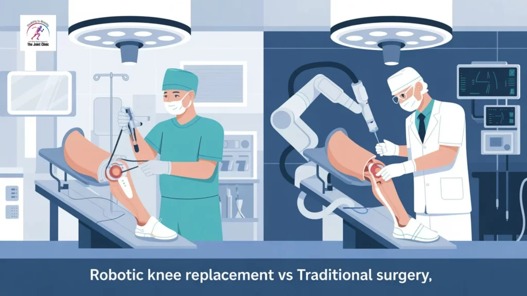 Robotic Knee Replacement vs Traditional Surgery