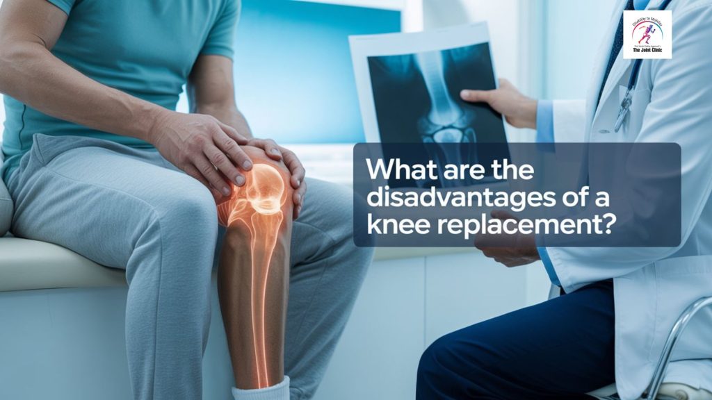 disadvantages of a knee replacement